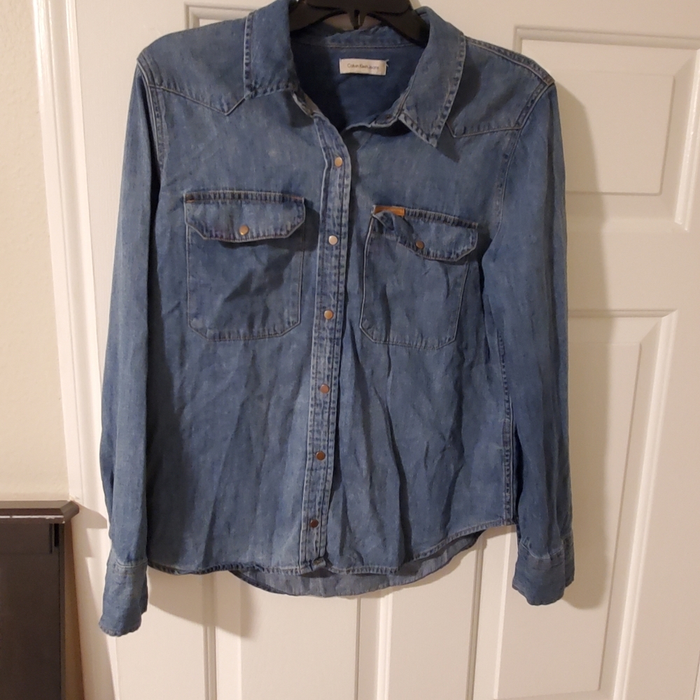 Calvin Klein denim shirt